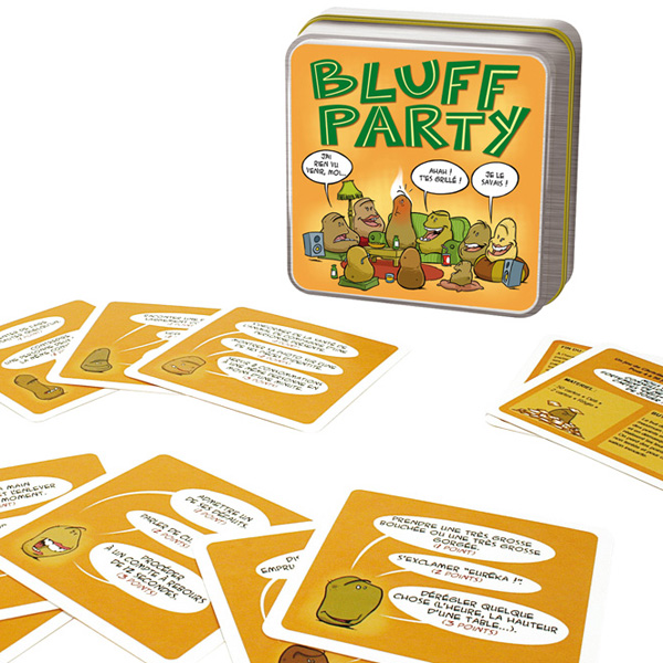 Jeux de société  Bluff Party orange  Fairplay