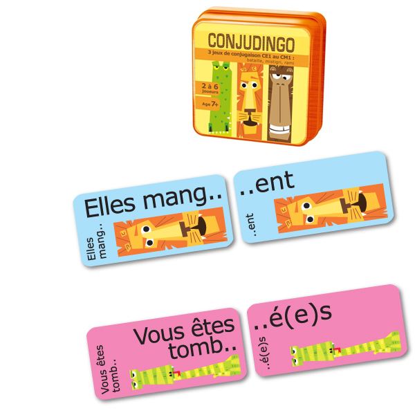 ConjuDingo CE1 - jeu de conjugaison