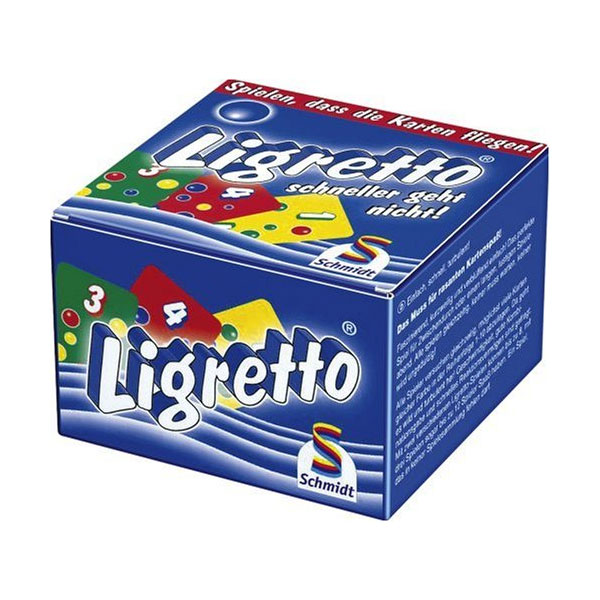 Ligretto bleu - Lutin Ludique