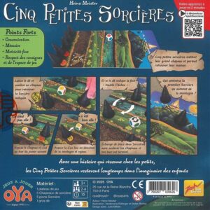 Cinq petites sorcières - Jeu de société
