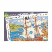Puzzle - 100 pièces - Pirates - Djeco