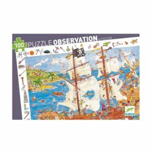 Puzzle - 100 pièces - Pirates - Djeco