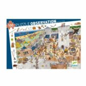 Puzzle 100 pièces - Le château fort - Djeco