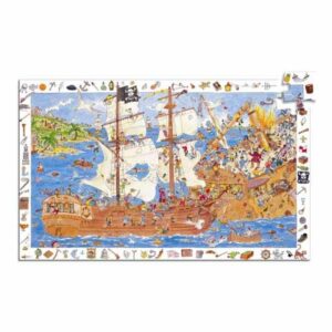Puzzle - 100 pièces - Pirates - Djeco