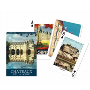 Jeu de 54 cartes - Les châteaux de la Loire