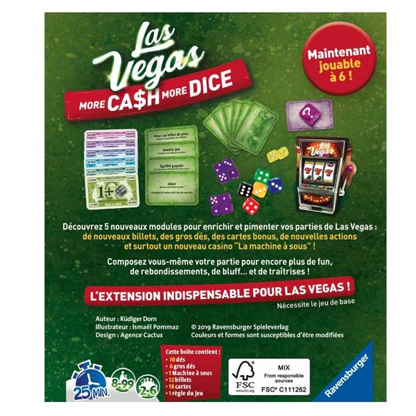 Las Vegas - More cash and dice - Extension