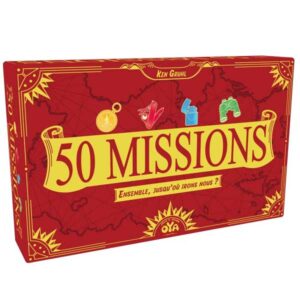 50 missions - jeu de cartes coopératif