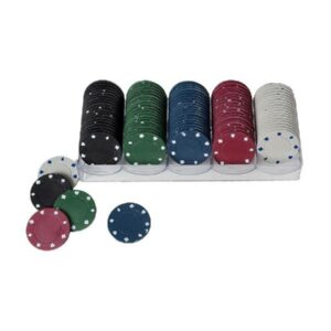 Jetons de poker 40 mm par 100 pièces - Longfield games