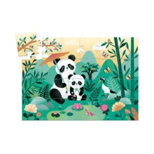 Puzzle 24 pièces - Leo le Panda - Djeco