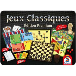 Jeux Classiques Édition Premium (boîte métal) - Gout du jeu Boutique jeux de société Blois