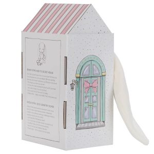 Lapin Bleu en peluche - Maison - Eiffiki