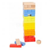 Tour Arc-en-ciel - Jeu en bois
