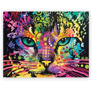 Puzzle en bois - Colorful Cat