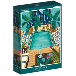Puzzle 1000P - Blue riad