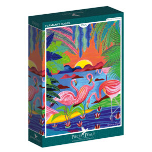 Puzzle 1000P - Flamants roses