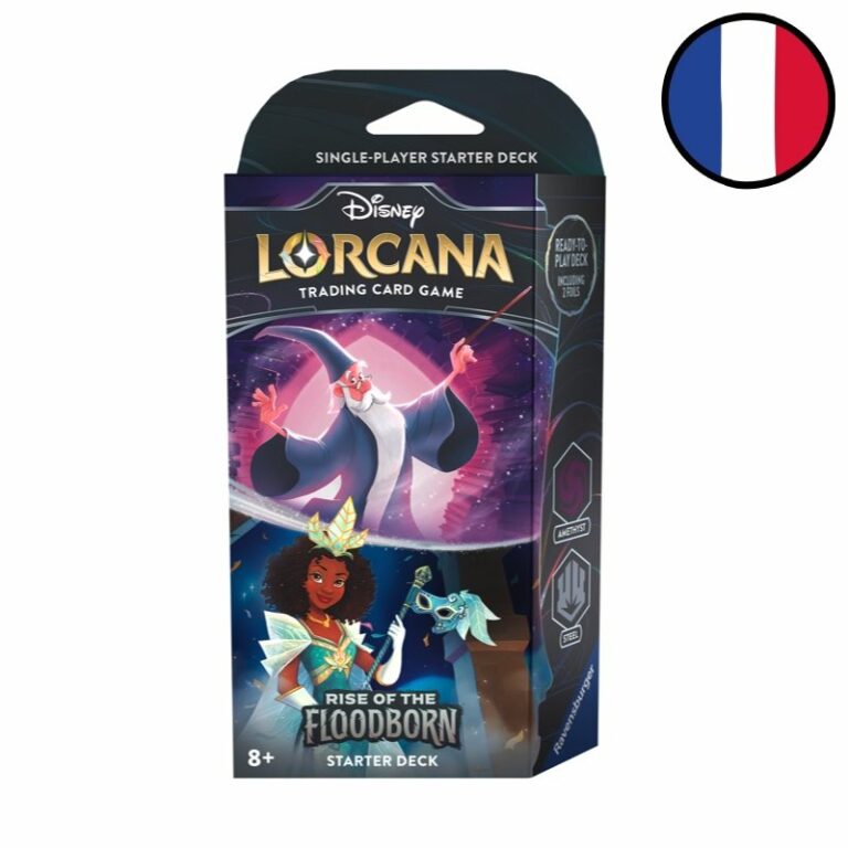 Acheter Lorcana Chapitre 2 Deck de démarrage Merlin et Tiana Goût du jeu Boutique Acheter Lorcana Chapitre 2 Deck de démarrage Merlin et Tiana Goût du jeu Boutique