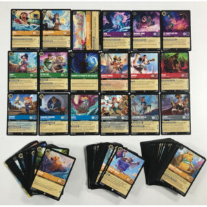 Lorcana Chapitre 6 : La Mer Azurite - VF - Collection des 18 Super Rares + 48 Rares + 54 Inhabituelles + 72 Communes