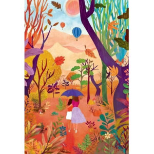 Puzzle 1000P - Promenade d'automne