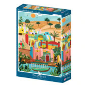 Puzzle 500P - Le village nubien - Piece and Peaces