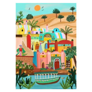 Puzzle 500P - Le village nubien - Piece and Peaces