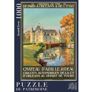 Puzzle 1000 pièces - Château d'Azay Le Rideau