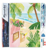 Broderie Diamant - Club de la plage