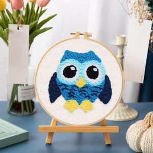 Kit Punch Needle - DIY Chouette Bleue