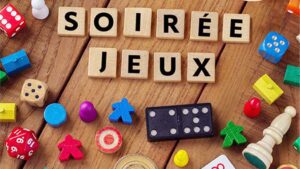 Soirée Jeux - Vendredi 25 juillet - 19h00 - Sur inscription