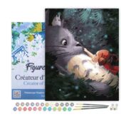 Peinture au numéro - Souris et petite fille