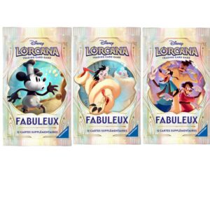 //PRECO - SEPTEMBRE 2025 // Lorcana : Chapitre 9 - Fabuleux - Art Set - 3 boosters