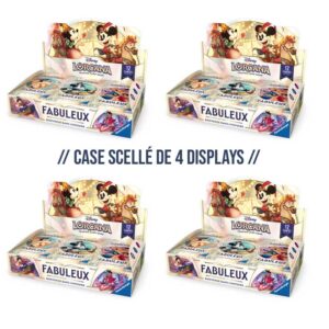 //PRECO - Septembre 2025// Lorcana :  Chapitre 9 - Case - 4 Displays 24 Boosters - VF