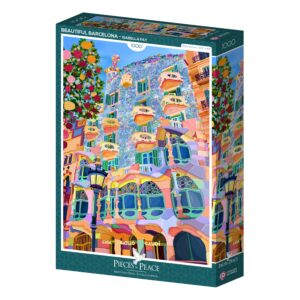 Puzzle 1000P - Magnifique Barcelone