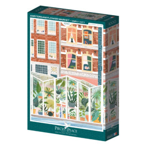 Puzzle 1000P - Marché aux fleurs d'Amsterdam