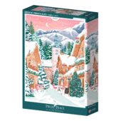 Puzzle 1000P - Megeve - Alpes françaises