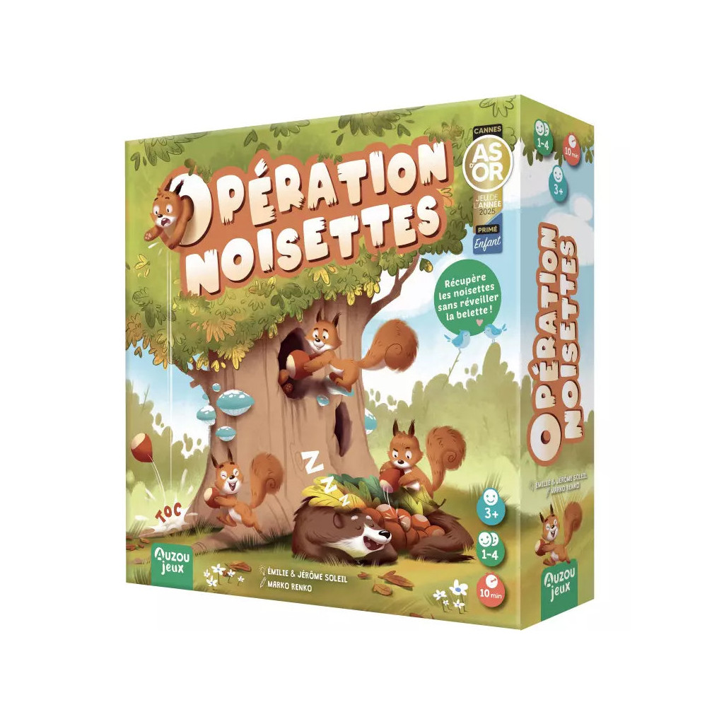 Opération Noisettes - Jeu de société