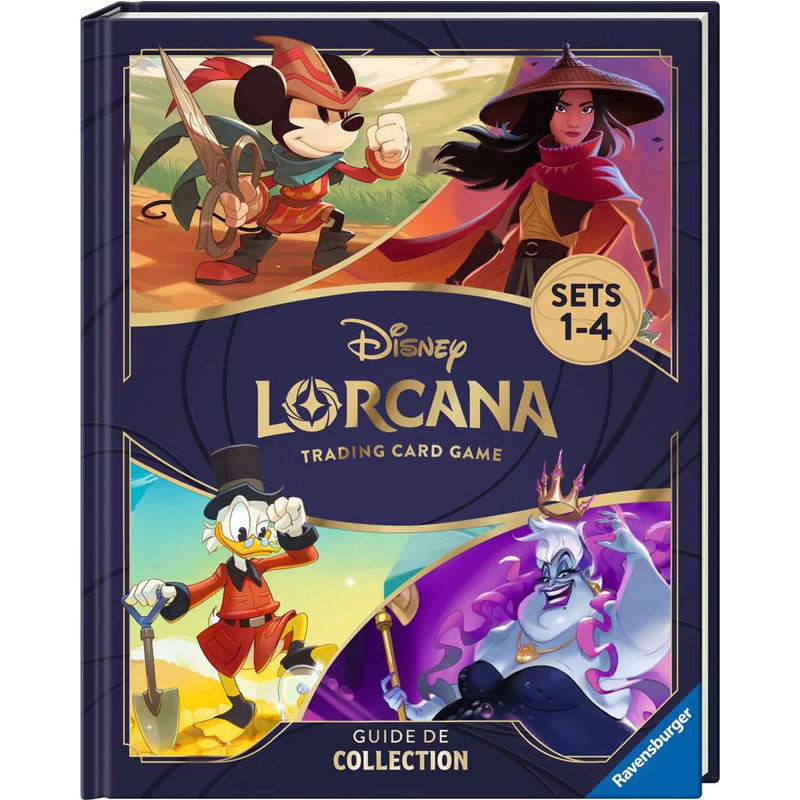 Lorcana - Guide de collection Set 1 à 4