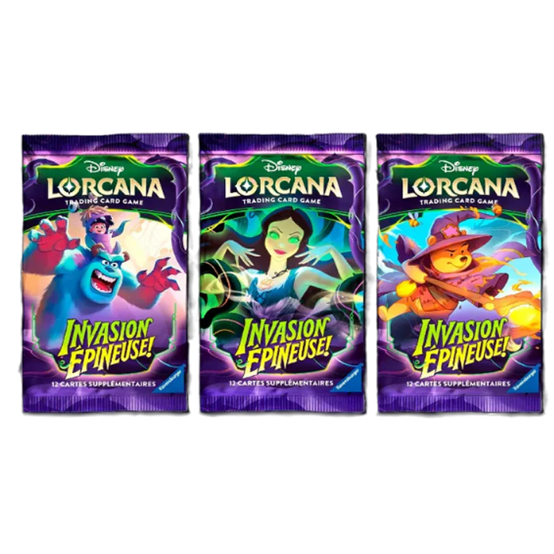 //PRECOMMANDE // Lorcana : Chapitre 13 - Invasion épineuse - Art Set - 3 boosters