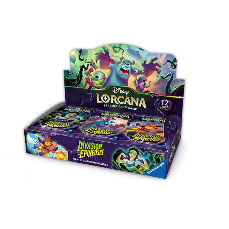 // PRECOMMANDE // Disney Lorcana : Chapitre 13 - Invasion Epineuse - Display - 24 boosters