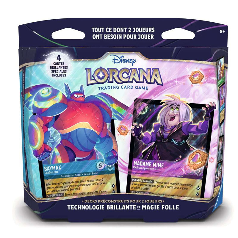 //PRECOMMANDE // Lorcana - Chapitre 14 - Hyperia City - Deck de démarrage pour 2 joueurs
