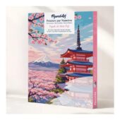 Coffret Peinture par Numéros - Pagode du Mont Fuji